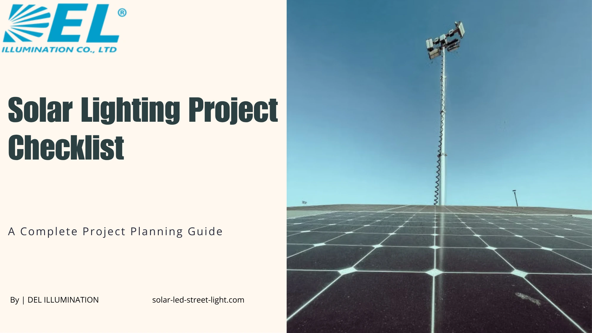 Solar Lighting Project Checklist
