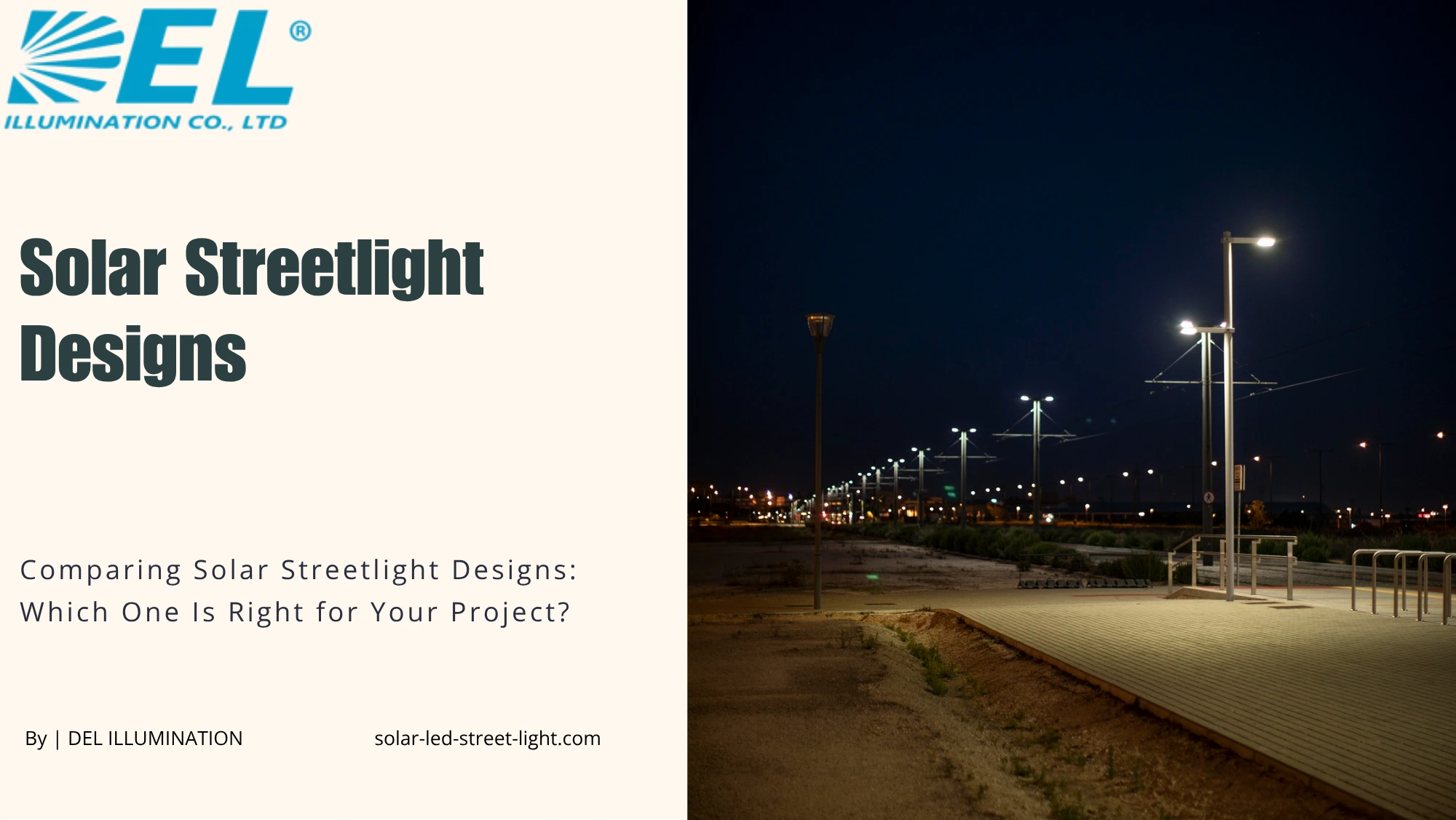 Solar Streetlight Designs