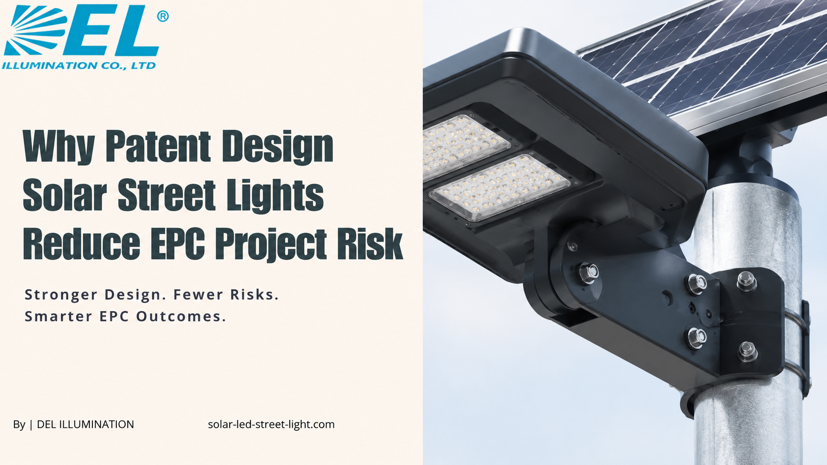 Why Patent Design Solar Street Lights Reduce EPC Project Risk: Exclusive Technology vs Copied Models