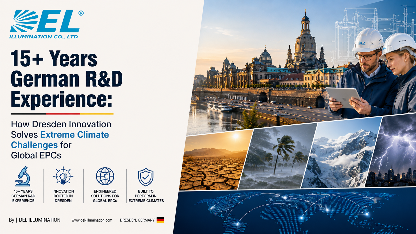 15+ Years German R&D Experience: How Dresden Innovation Solves Extreme Climate Challenges for Global EPCs