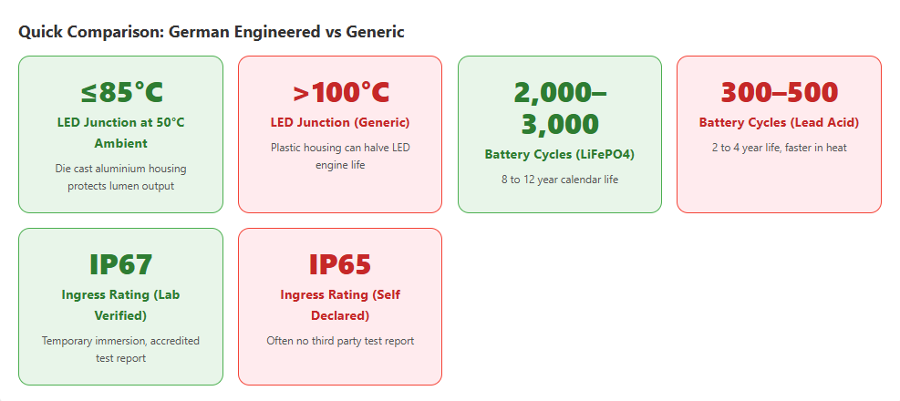 L'éclairage public solaire issu de la recherche et du développement allemand