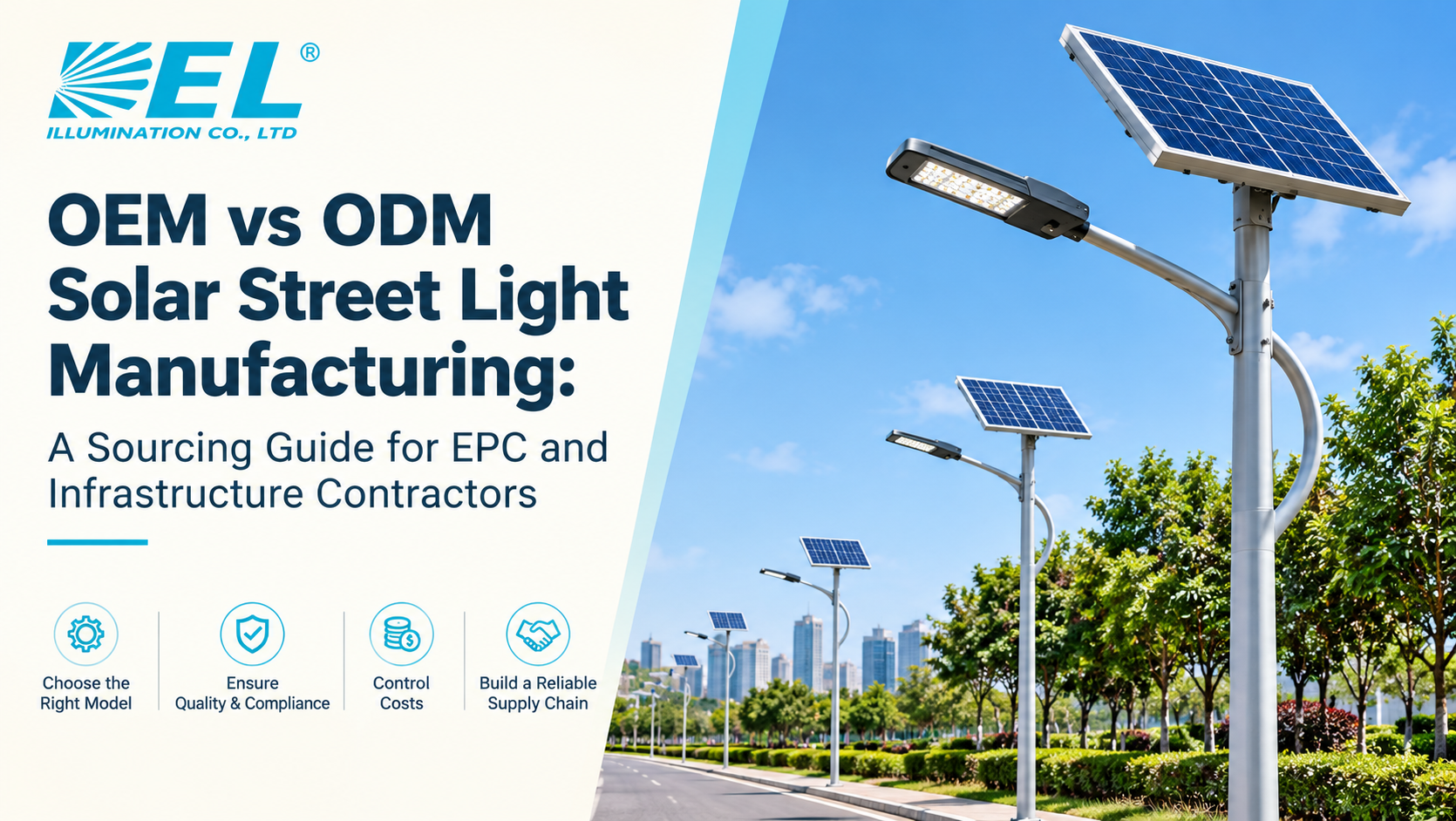 OEM solar street light manufacturer