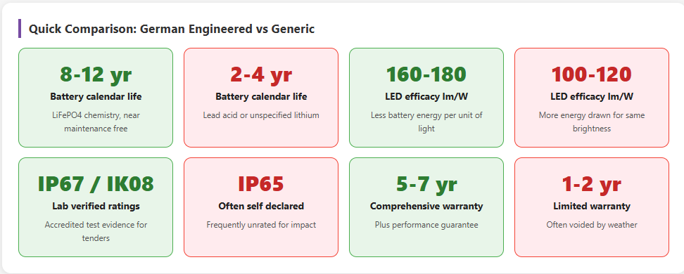 Comparison Cards