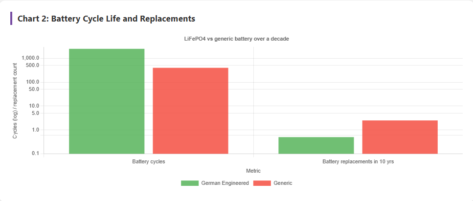 Battery Cycle bar