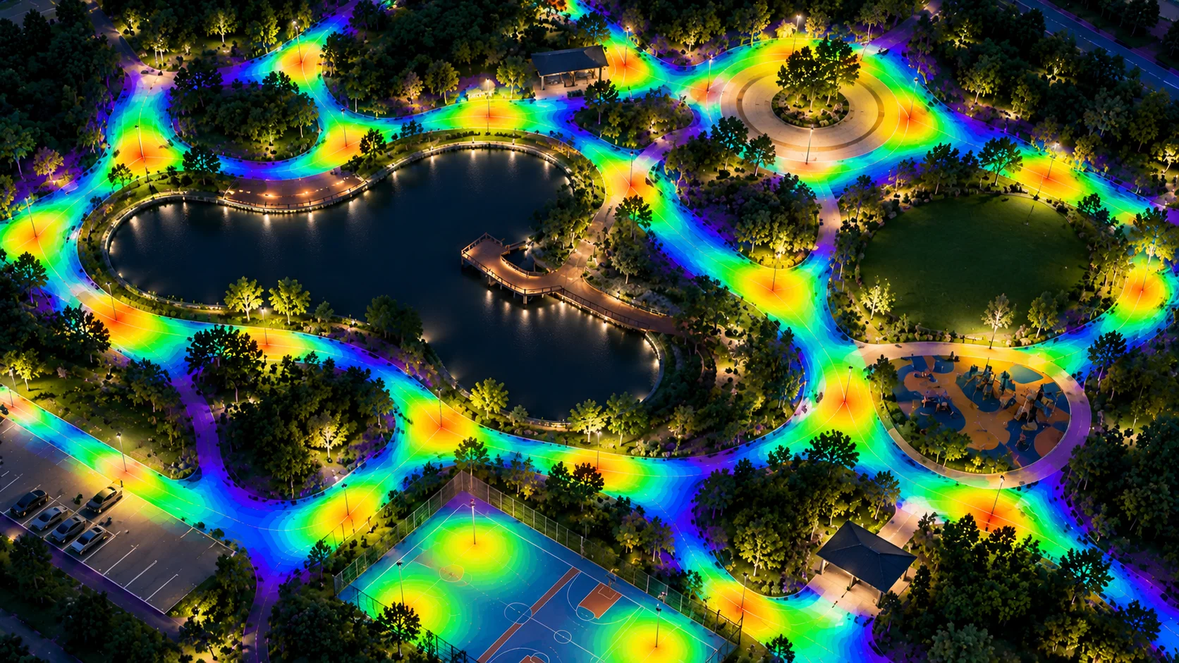 Parks Public Space Lighting Design
