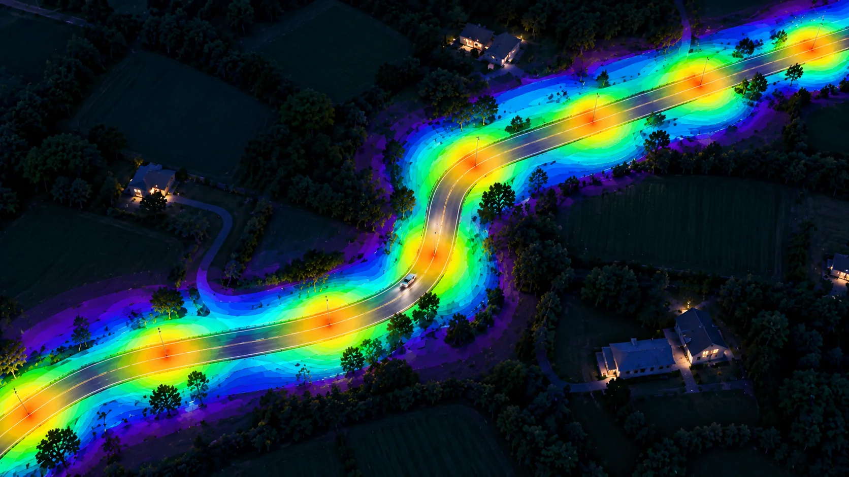 Rural Remote Road Lighting Design