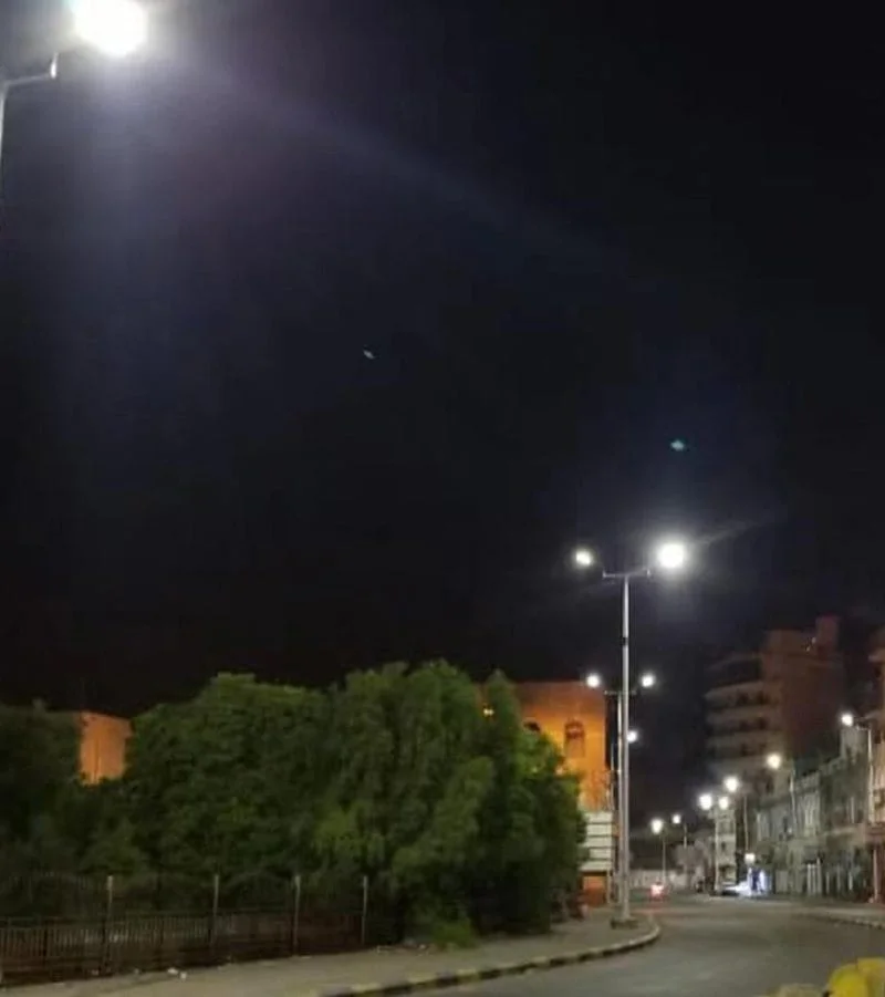 Street light in UAE project